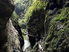 -龙水峡地缝景区