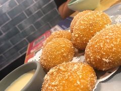 雪花南瓜饼-麻田会 ·鲜活现烹·牛蛙火锅(珠江新城维家思广场店)