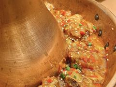 土司铜锅油焖鸡-浩海火燒雲傣家菜(芮欧百货店)