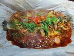 -卢渔翁纸包·脆皮烤活鱼(麓谷小镇店)