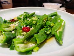 葱油秋葵-涌觅名灶·本地海鲜宁波菜(财富广场店)