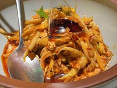 敲糖棒棒鸡-辛香汇·现炒川菜(淮海路百盛店)