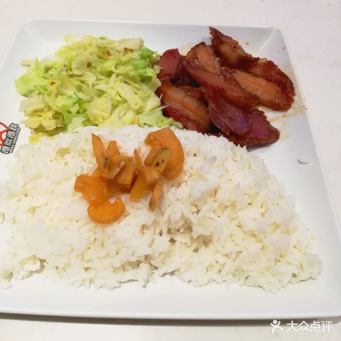 港饮港食时尚茶餐厅-蜜汁叉烧饭图片-海口美食-大众点评网