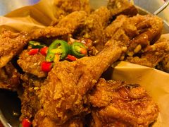 双拼炸鸡-富乐满韩国正宗炸鸡韩国料理(虹泉路店)