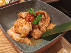 香辣猪颈肉-新石器烤肉(南站店)