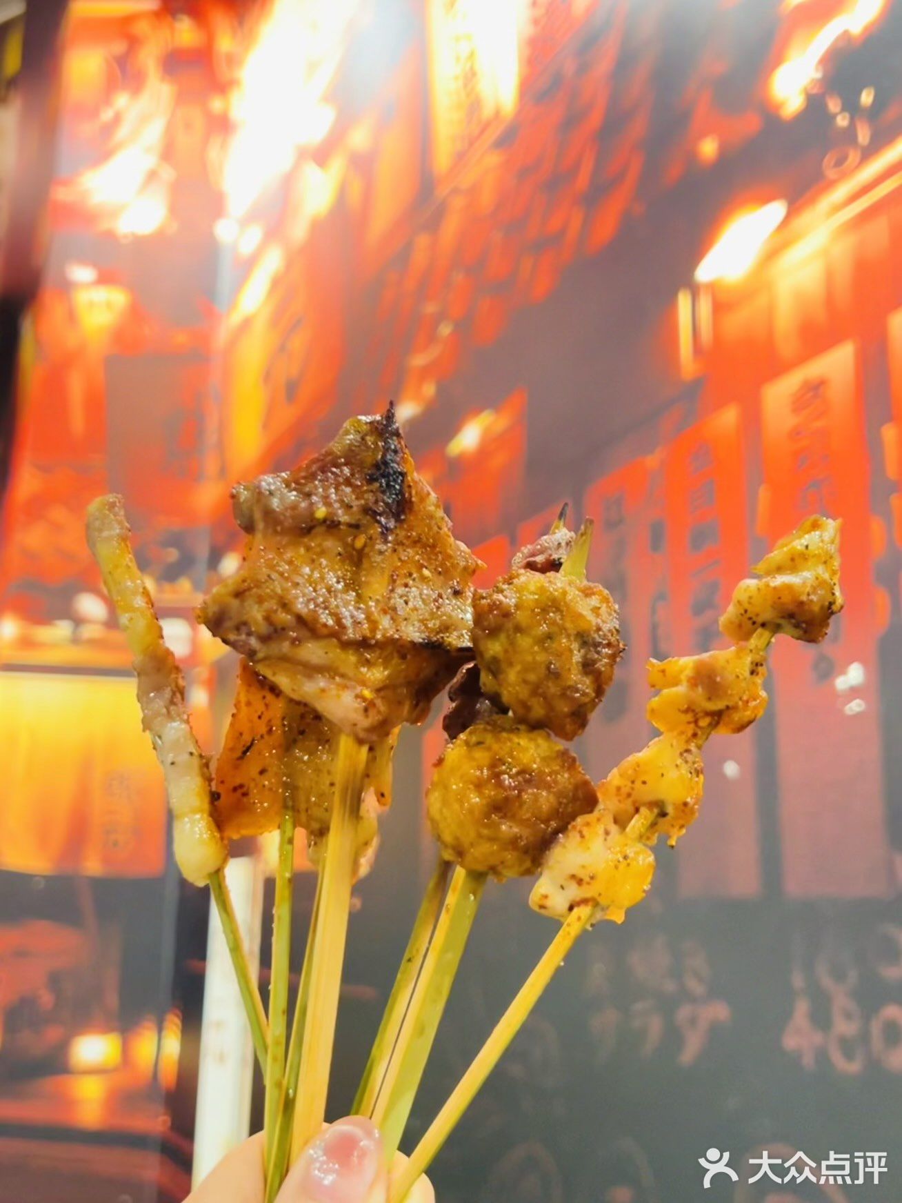 ⛺露营风好吃的串串店
