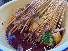 -拈签一笑黄牛肉辣卤串串
