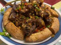 羊排煮馕-莎车清真美食