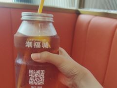 无锡小排&nbsp;柠檬冰红茶&nbsp;冰火菠萝油-潮福城大酒楼·潮粤菜·港式点心(阳光城店)