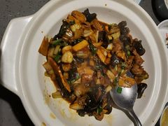 小炒黄牛肉-老头儿油爆虾(星光一期店)