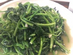 蒜香菠菜-日出青木·杭帮菜名店