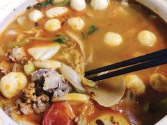 -青海特色美食小炒炕锅牦牛肉火锅