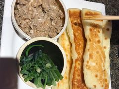 虾酱卷子-渔民船说·北塘海鲜·天津菜·海肠捞饭(北塘古镇店)