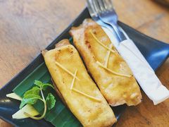 Banana&nbsp;crepes-Trung Nguyen Café Legend