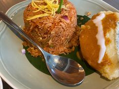 香煎银鳕鱼炒红饭-CHINCHIN 青青·泰国料理(万象食家店)