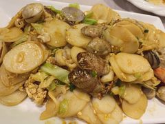 海鲜炒年糕-金海湾海鲜排档(朱家尖店)