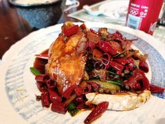 香辣炒花蟹-一本魅·日式料理