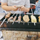 烤肉串的诱惑味道