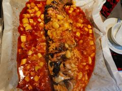 蒜香纸包江团烤鱼-红辣椒·川菜·火锅(张杨路店)
