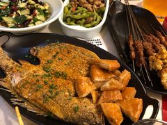 烤全鱼-蚝太郎 • 海鲜烧烤(建国路创始店)