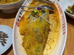 煎熬海鲈鱼-村长家的疙瘩汤·东营菜(东营茶城店)