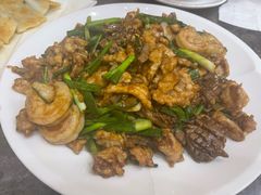 香葱爆三样-金阁家常菜(贵阳路店)