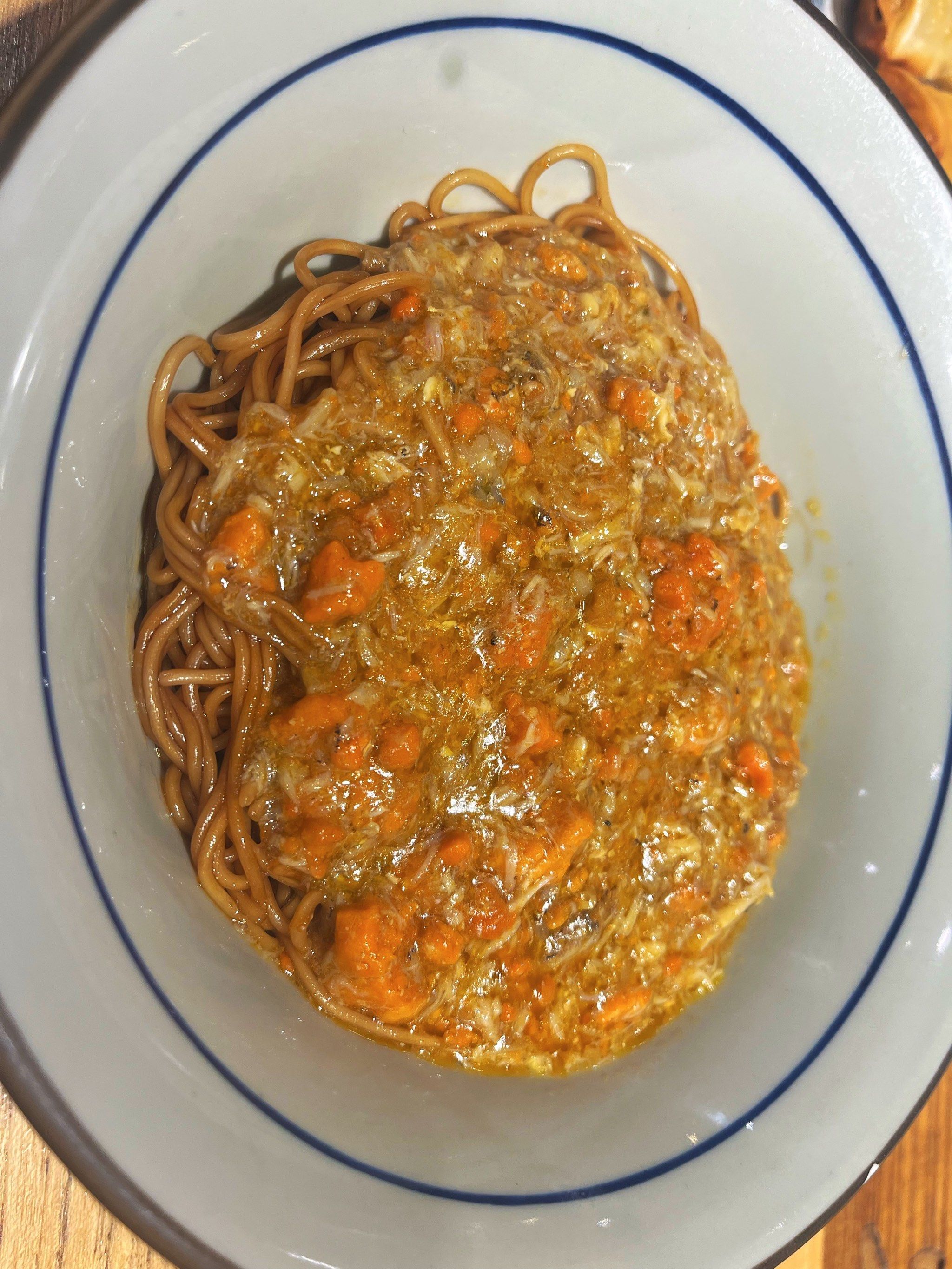 蟹粉拌面 大众点评