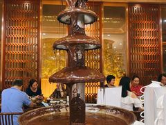 巧克力喷泉-大佛寺高级素食自助餐厅