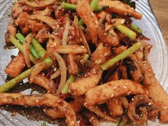 麻辣鱿鱼-冰川延边料理·炭烤串(原小木屋店)