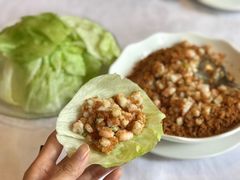 生菜虾松-老妈私房菜
