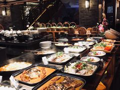 自助取餐区-二十八里太湖船菜(吉祥路店)