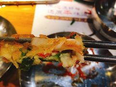 老炉家特制海鲜饼-老炉家木炭烤肉(长江国际店)