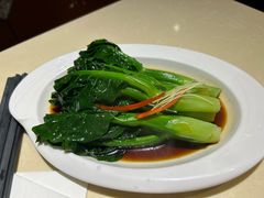 白灼广东芥兰-香港池仔记肠粉王(博多新记襄阳南路店)