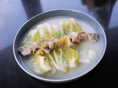 腊排骨煲娃娃菜-丽江悦榕庄酒店-明月·雪山庭院餐厅