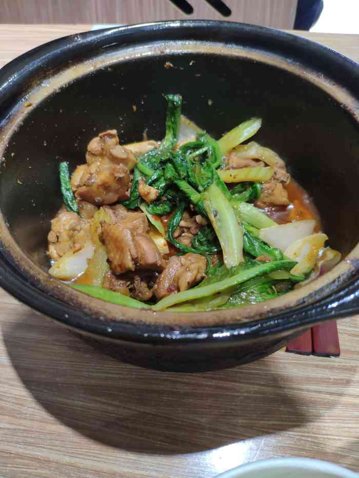 巴尔郎鸡公煲(巴尔郎鸡公煲工大店)-"加班晚餐选择了巴尔郎鸡公煲点了
