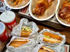 -百富烤霸 烤鸡汉堡(美美店)