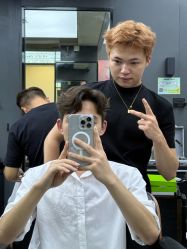 -藤野造型专业烫染接发