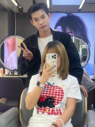 -藤野造型烫发染发