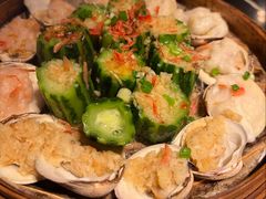 双蒜丝瓜蒸酿大美贝-粤·向群饭店(二沙岛店)