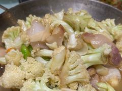 干锅花菜-巢湖名吃·东关老鹅汤(江南风情街店)