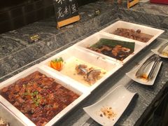 自助取餐区-金海湾自助餐厅(金陵饭店)