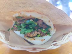 粉蒸牛肉咔饼-豆相识•九九豆腐脑(牛咡桥店)