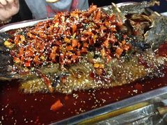 香辣烤鱼-新疆烧烤王(广灵店)