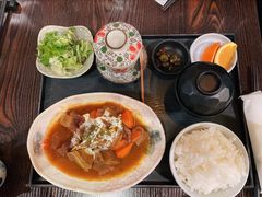 咖喱牛舌定食-角落里(中山公园店)