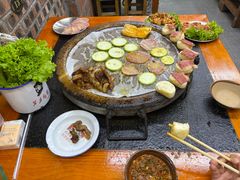 -老姐石板烧烤+铜炭火锅(总店)