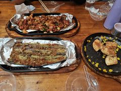 茄子-老东镇啤酒屋海鲜加工·蒸汽海鲜·海鲜烧烤(台东店)