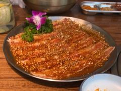 -明洞阿姨·韩式酱蟹烤肉·创意料理(三元桥店)