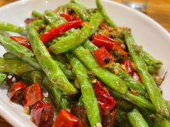 干煸四季豆-大川先生·小龙虾·川菜(信义坊店)