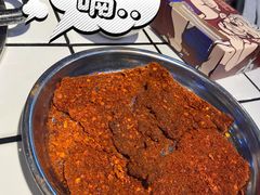 麻辣牛肉-爸爸炒料牛排老火锅(高新店)