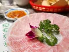 精选雪花猪肉片-禄婶鸡煲·打边炉